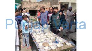 Read more about the article मंडी रोडा वाली में महाशिवरात्रि पर्व पर लंगर लगाया
