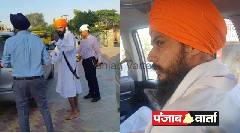 You are currently viewing भगोड़ा अमृतपाल सिंह को पुलिस ने किया काबू, लेकर जाया जा रहा है आसाम की जेल डिब्रूगढ़।